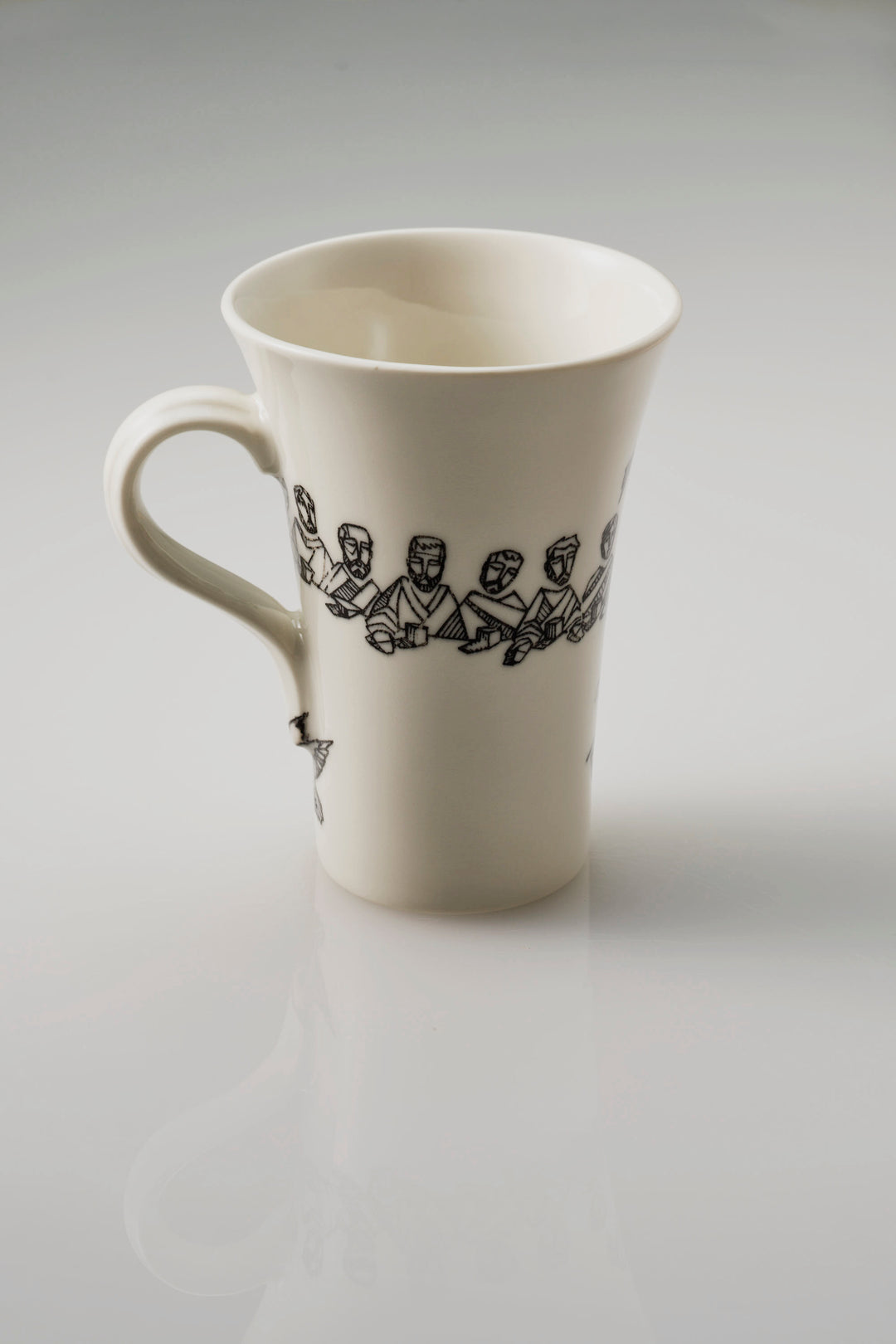 Angel Latte Cup With Handle