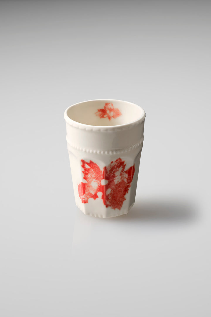 Cosy Latte Cup in Red