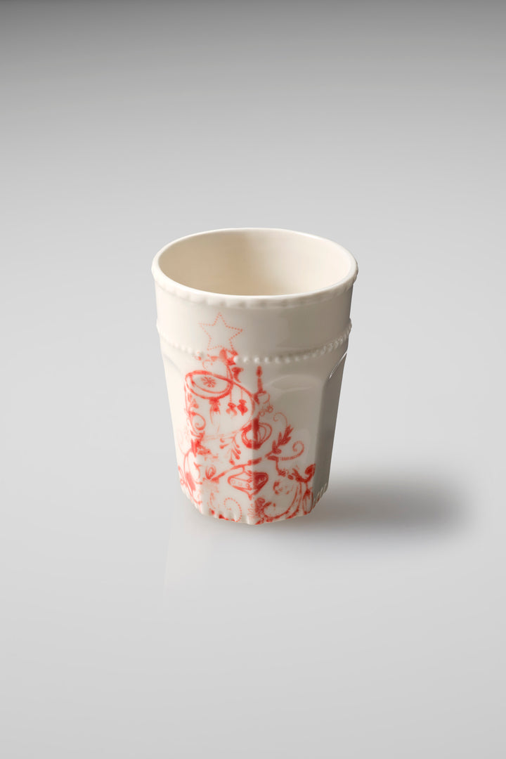 Cosy Latte Cup in Red