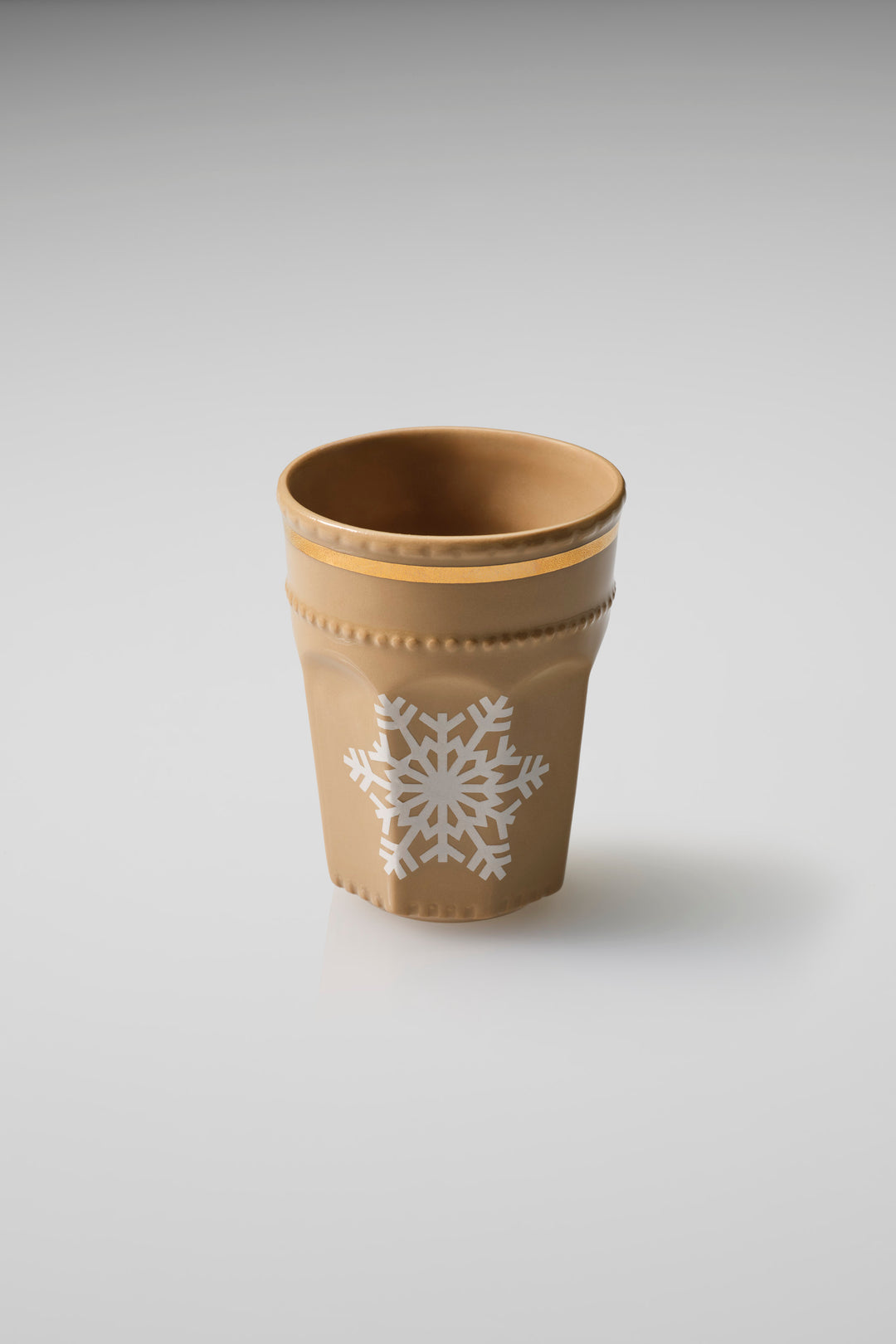 Cosy Latte Cup With Snowflake