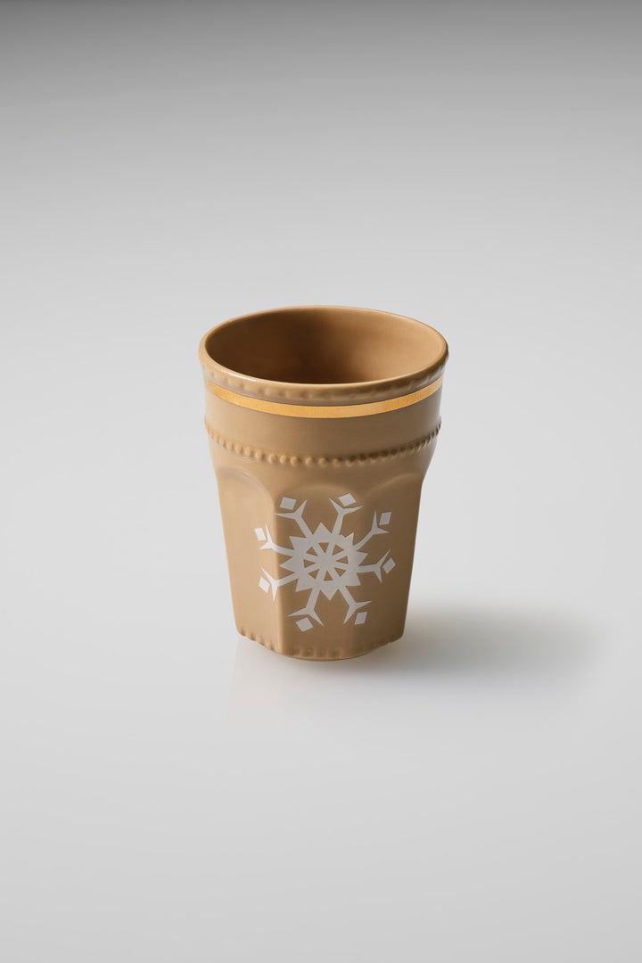 Cosy Latte Cup With Snowflake