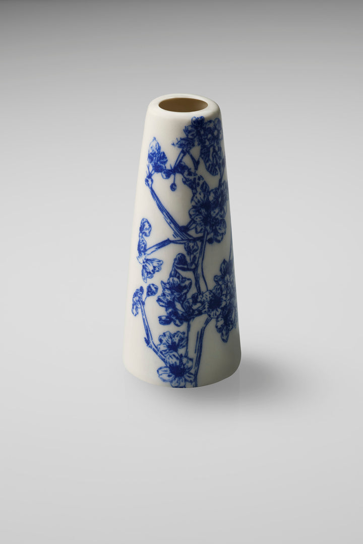 Lace Printed Petite Bloom Vase