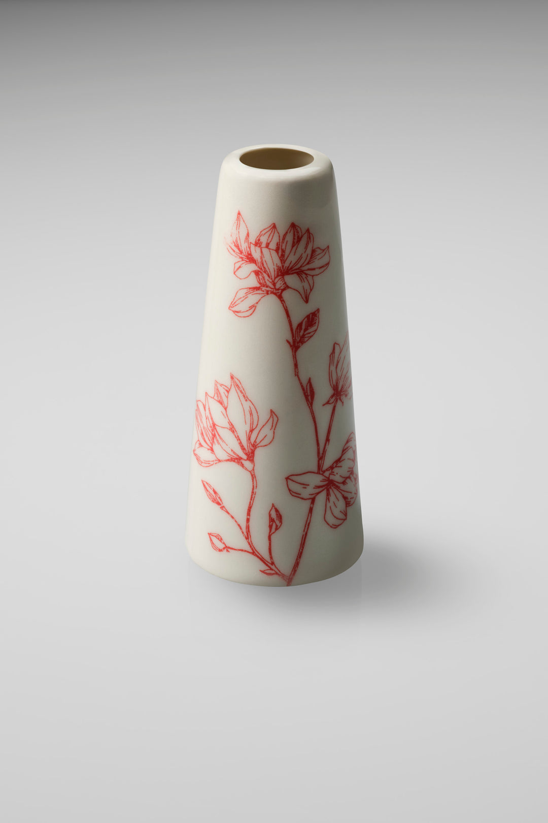 Lace Printed Petite Bloom Vase