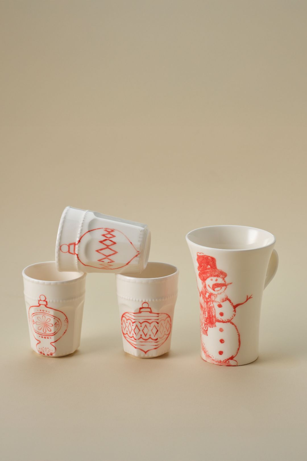 Cosy Latte Cup in Red