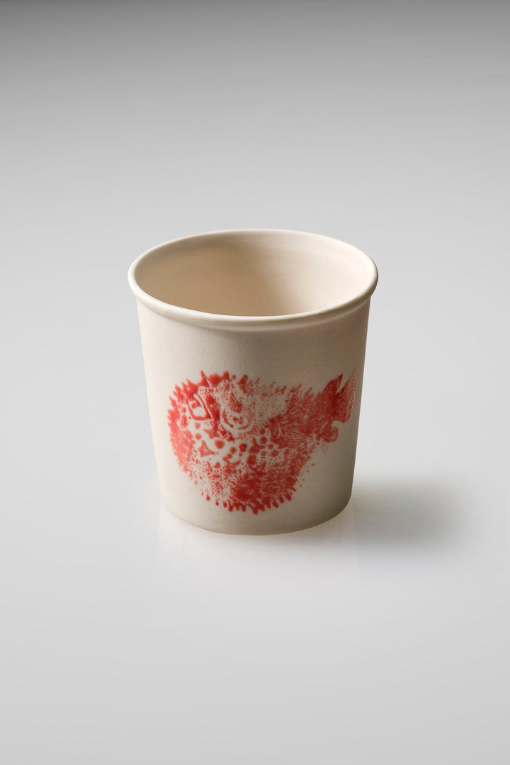 Sealife Espresso Cup in Red