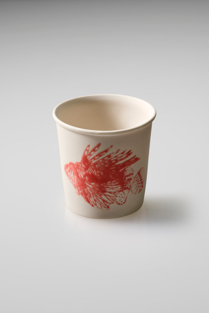Sealife Espresso Cup in Red
