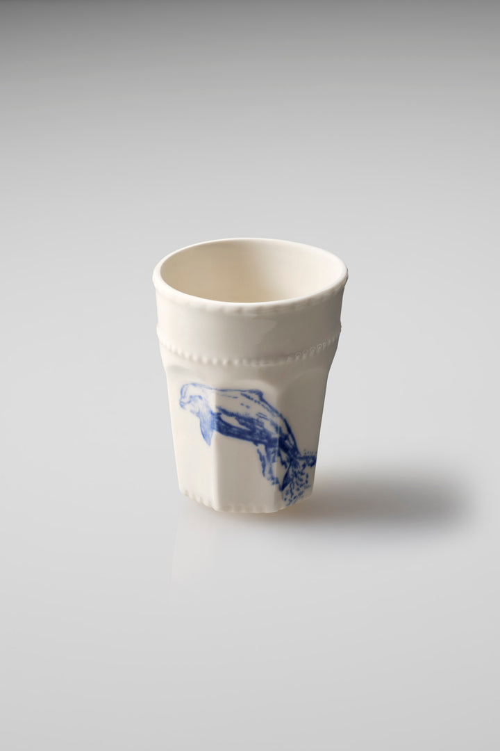 Sealife Latte Cup in Blue