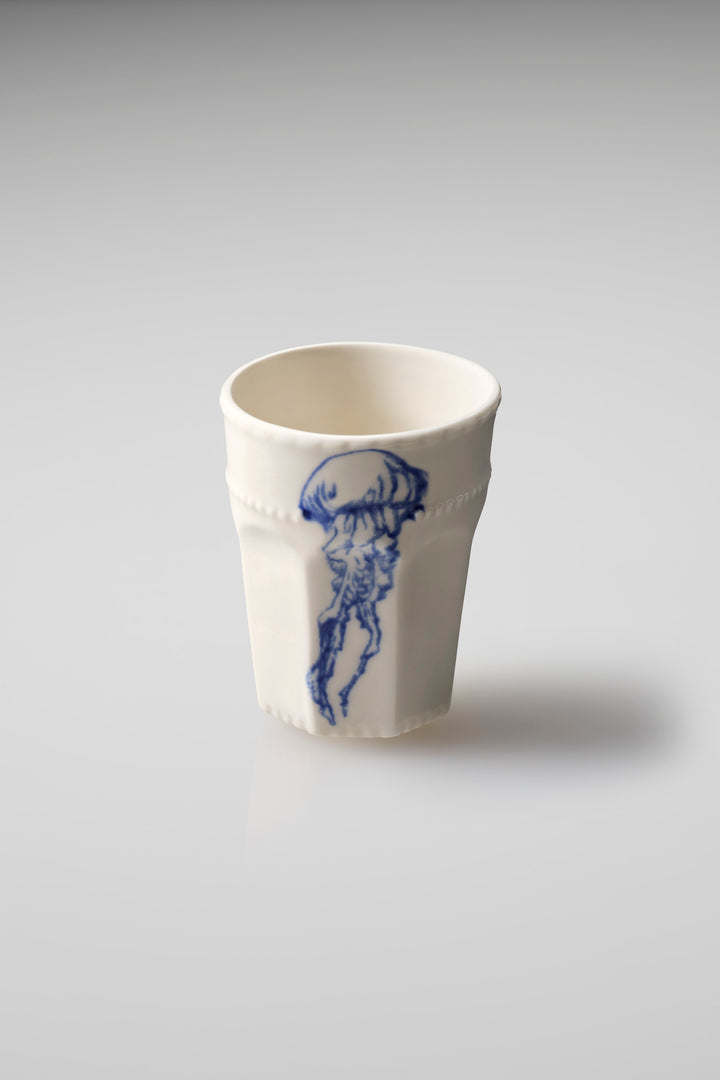 Sealife Latte Cup in Blue