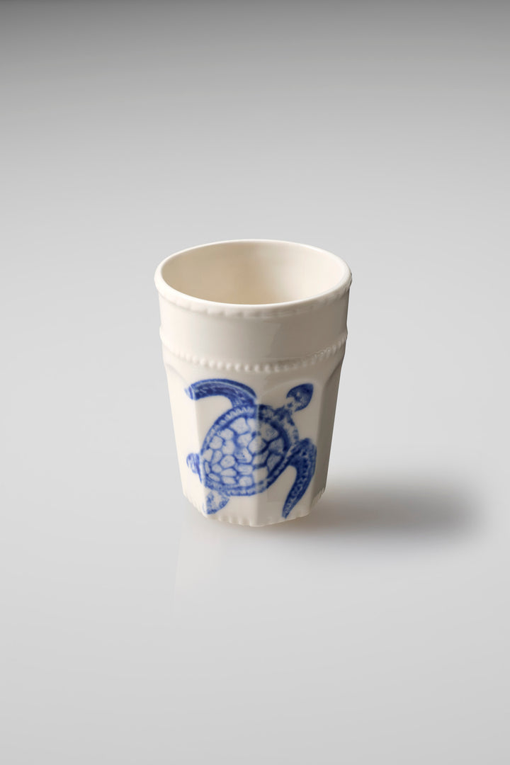 Sealife Latte Cup in Blue