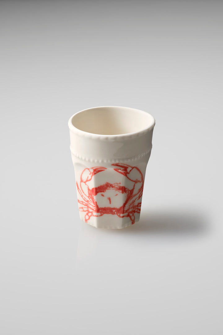 Sealife Latte Cup in Red