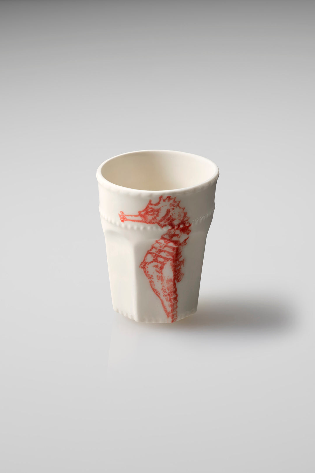 Sealife Latte Cup in Red