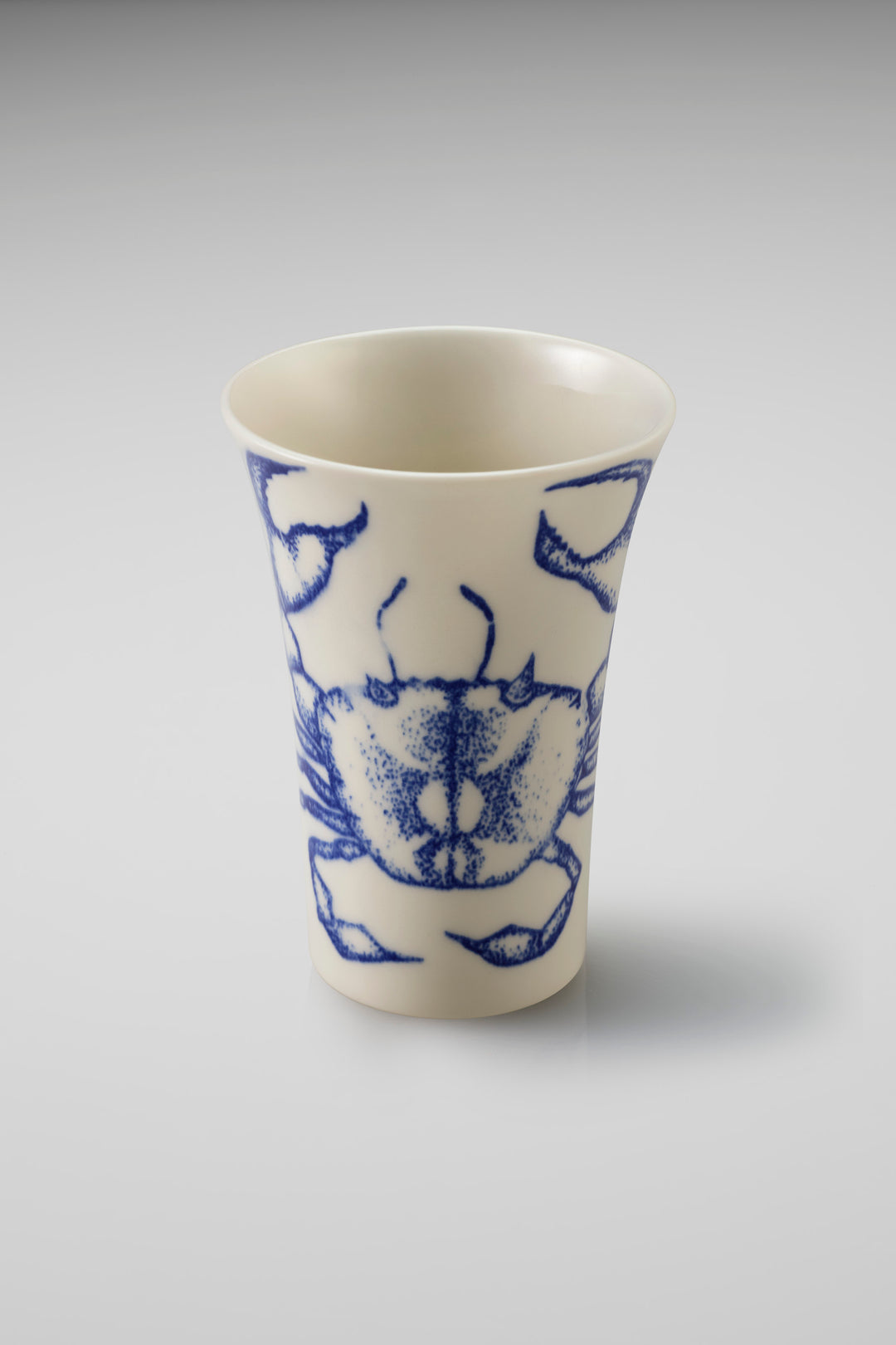 Sealife Latte Mug with Handle in Blue