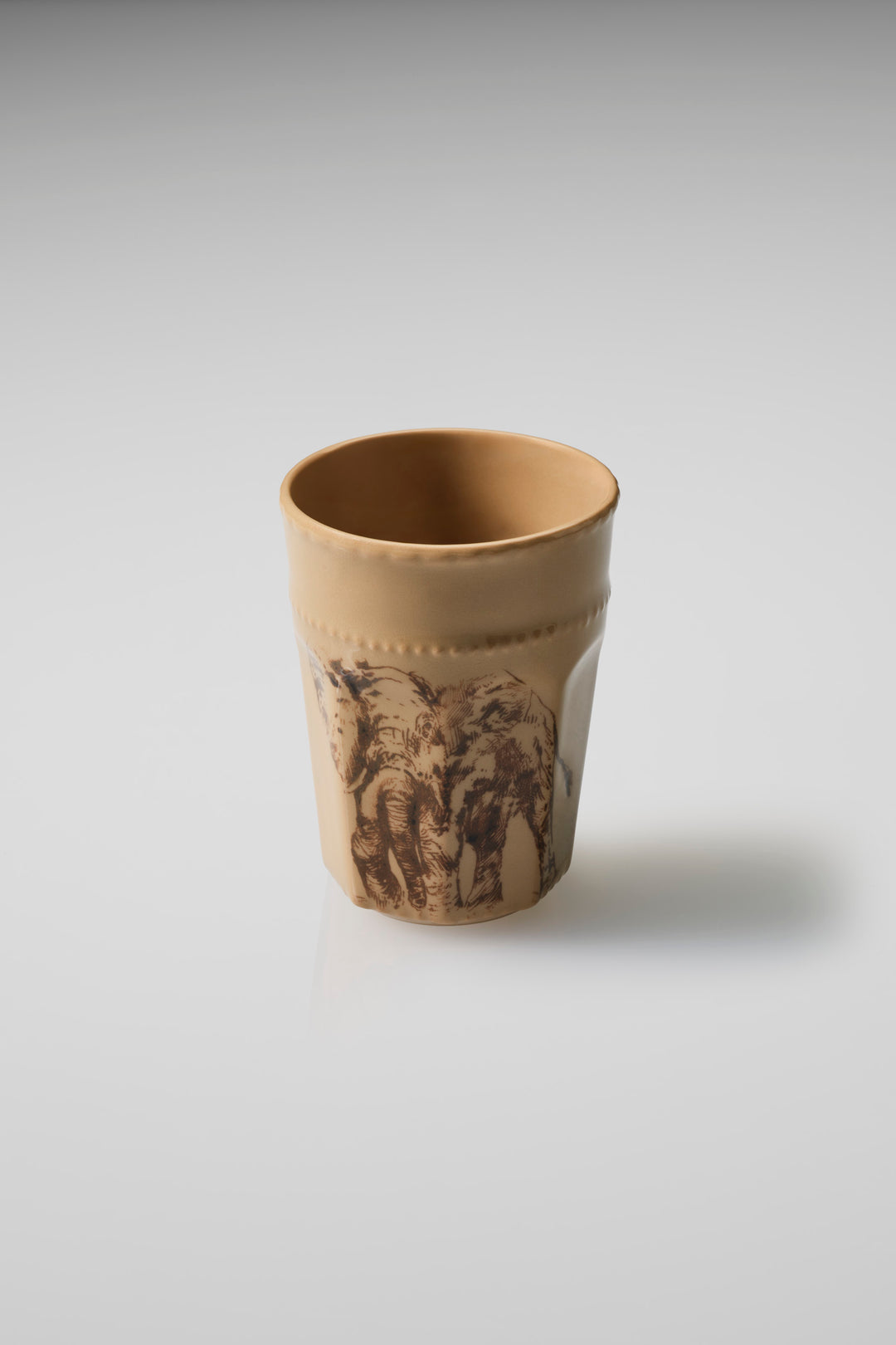 Wildlife Latte Cup in Mocha