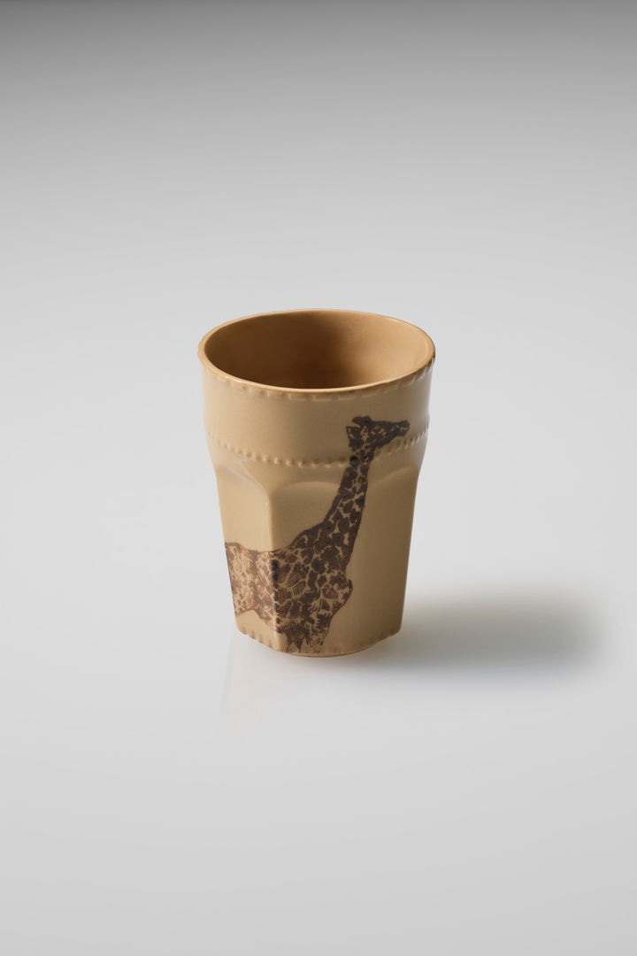 Wildlife Latte Cup in Mocha
