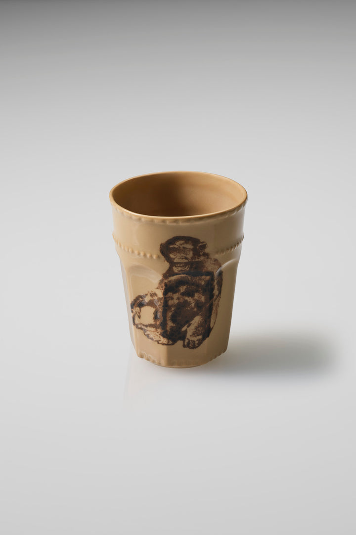 Wildlife Latte Cup in Mocha