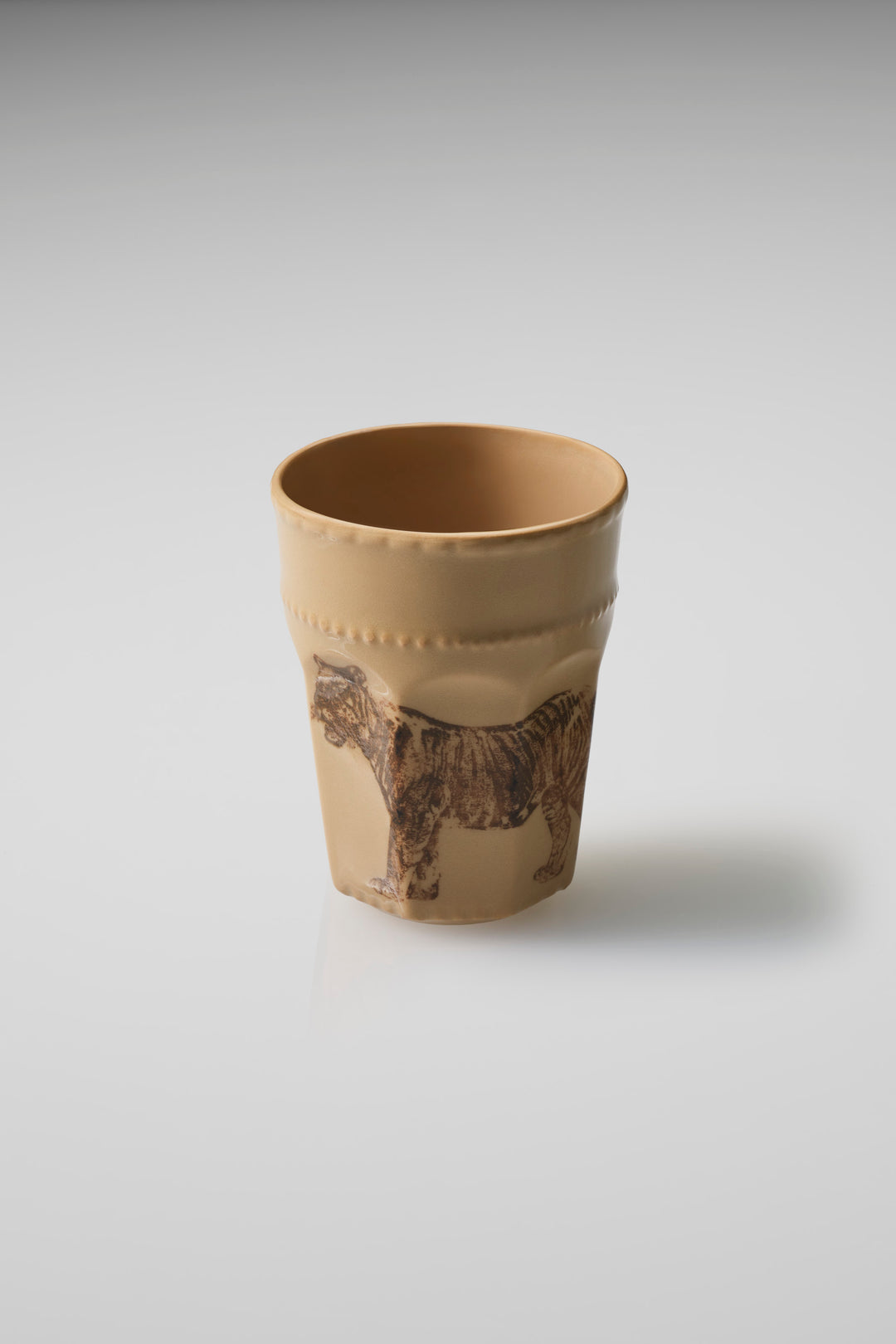 Wildlife Latte Cup in Mocha