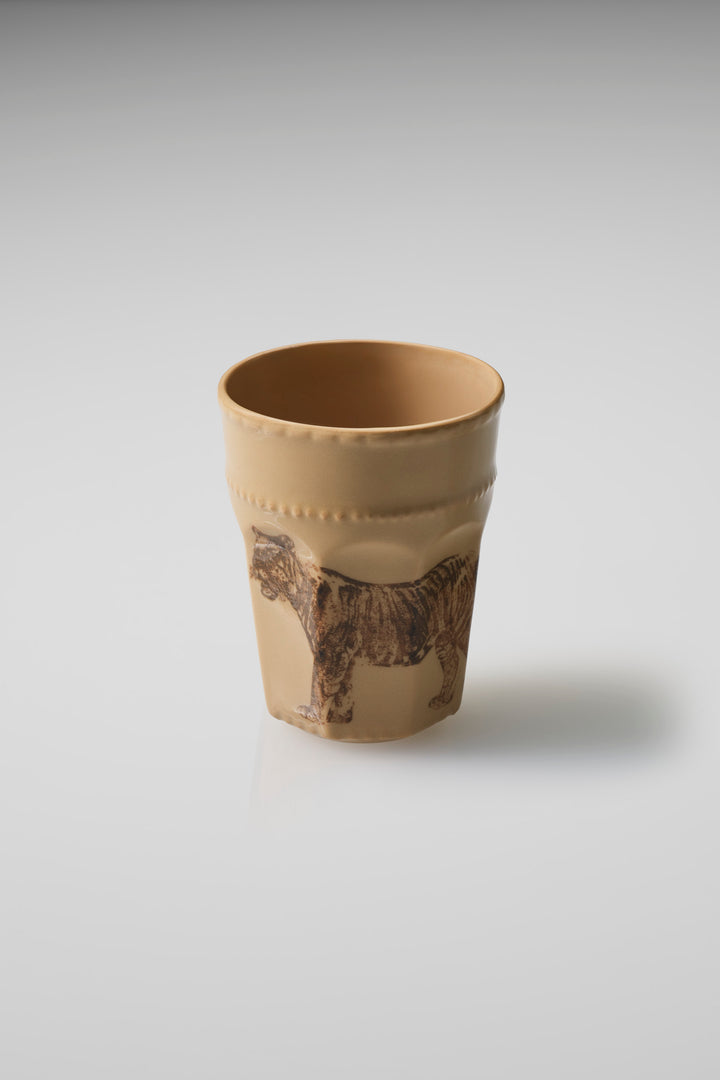 Wildlife Latte Cup in Mocha